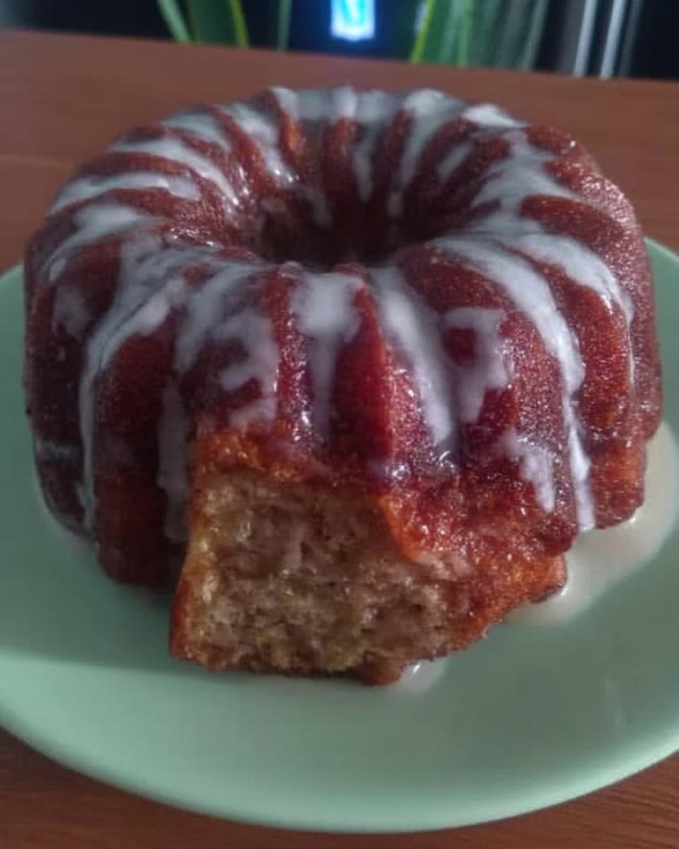 Sour Cream Bundt Cake 12 Ingredients for bundt cake including butter sour cream eggs and nutmeg on a counter