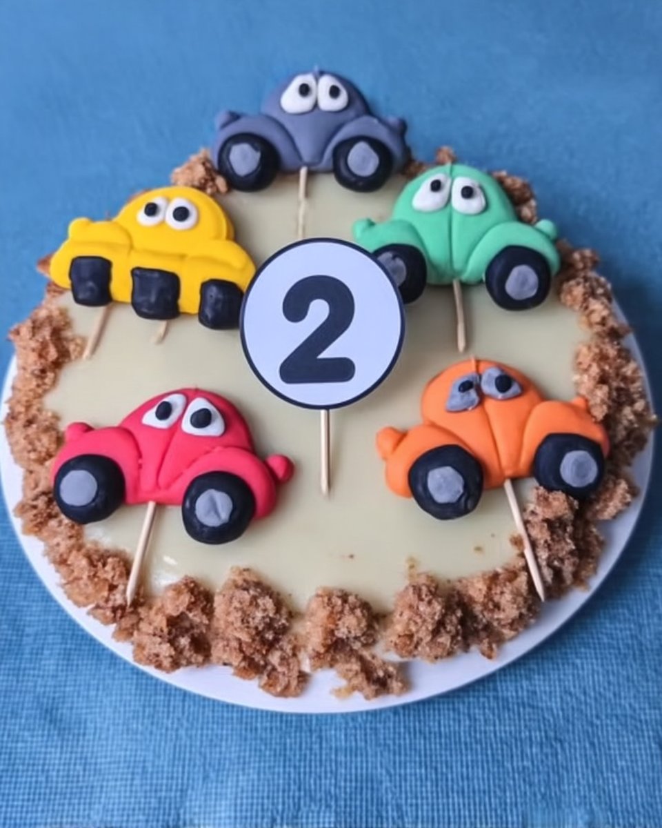 Ingredients for boy cake including fondant and food coloring