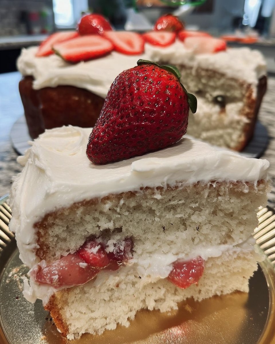 Classic vanilla butter cake layers cooling on a rack