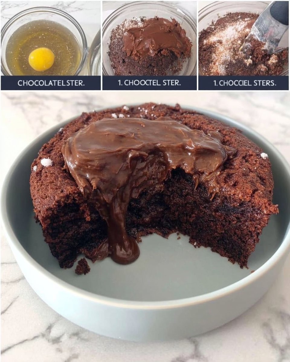 Ingredients for chocolate fudge cake including cake mix pudding and sour cream