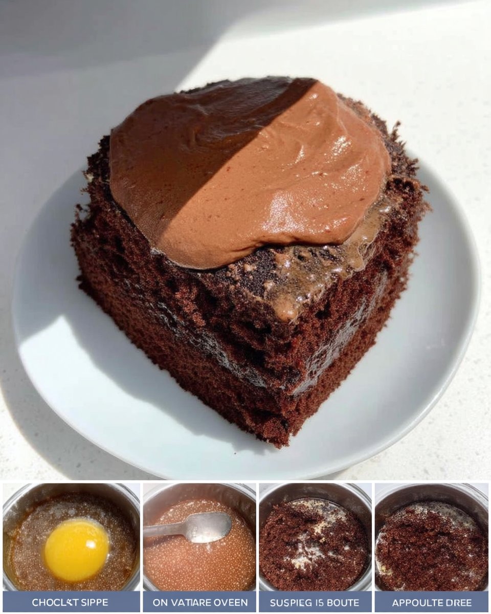 Mixing thick chocolate batter with chocolate chips in a bowl