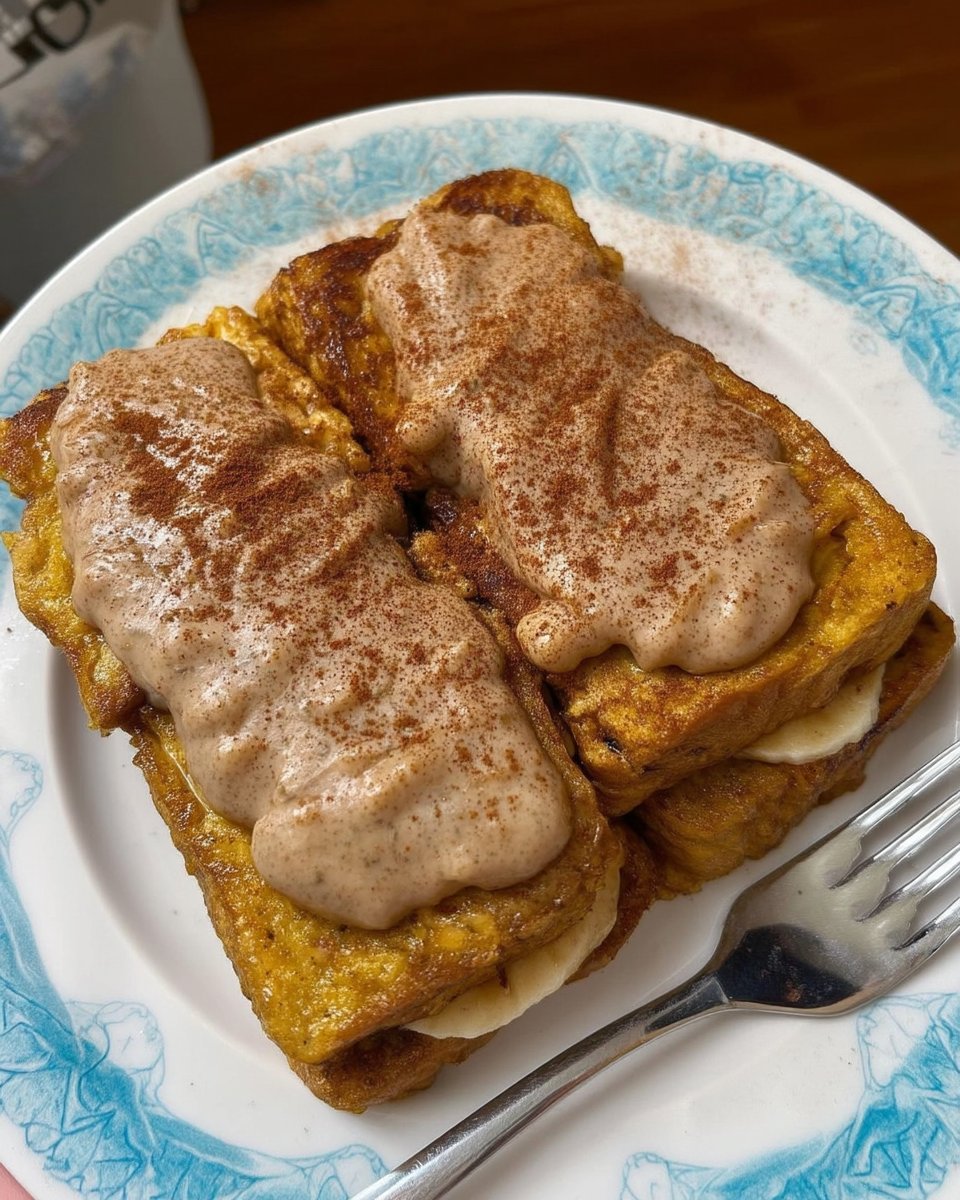 Pumpkin spice cake served with a cup of coffee