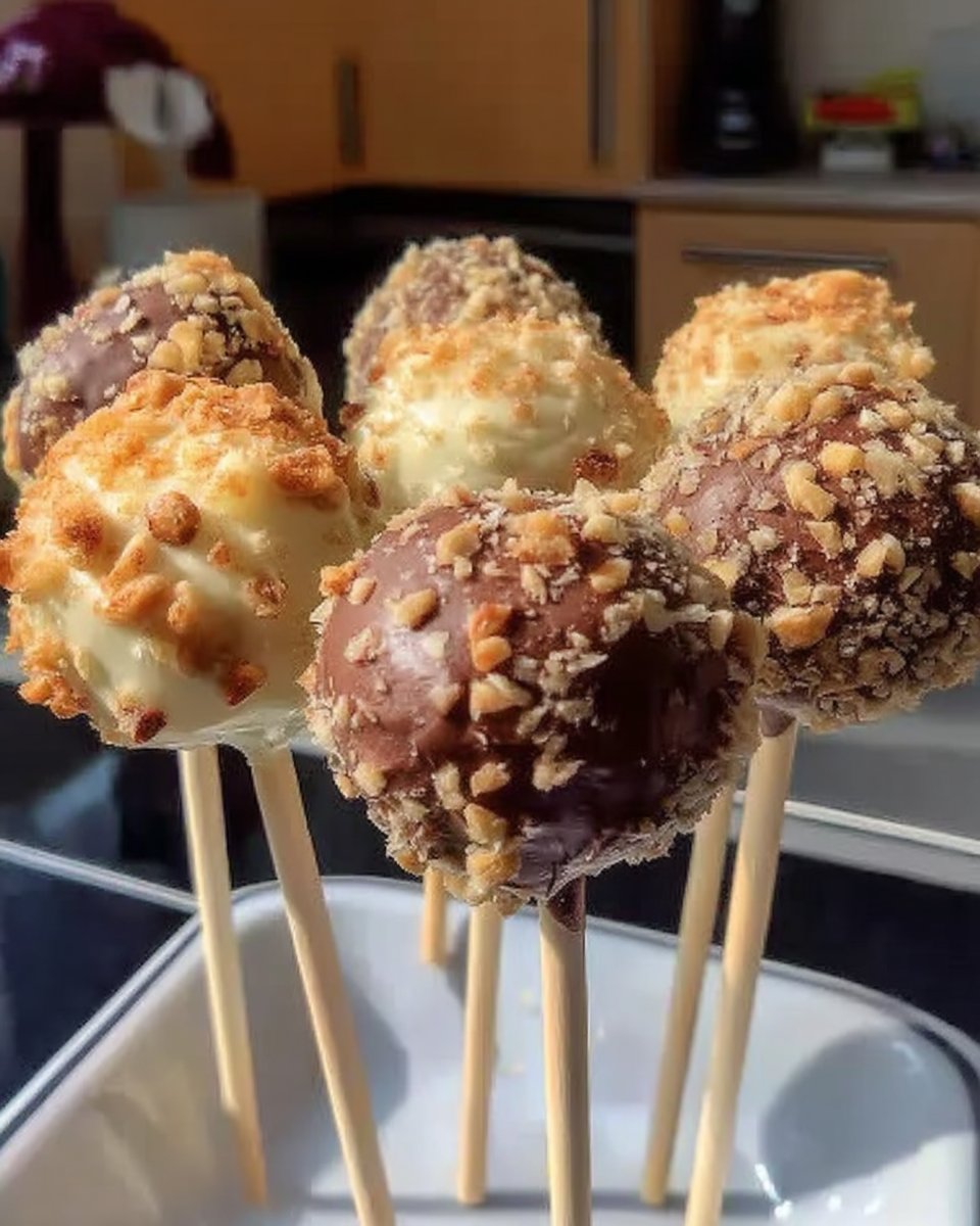 Cheesecake Push Pop Cakes 14 Cheesecake pops arranged on a platter