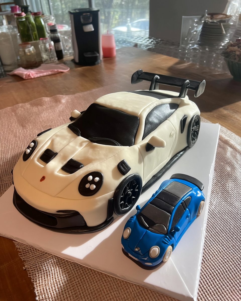 Slice of vanilla sponge cake on a white plate