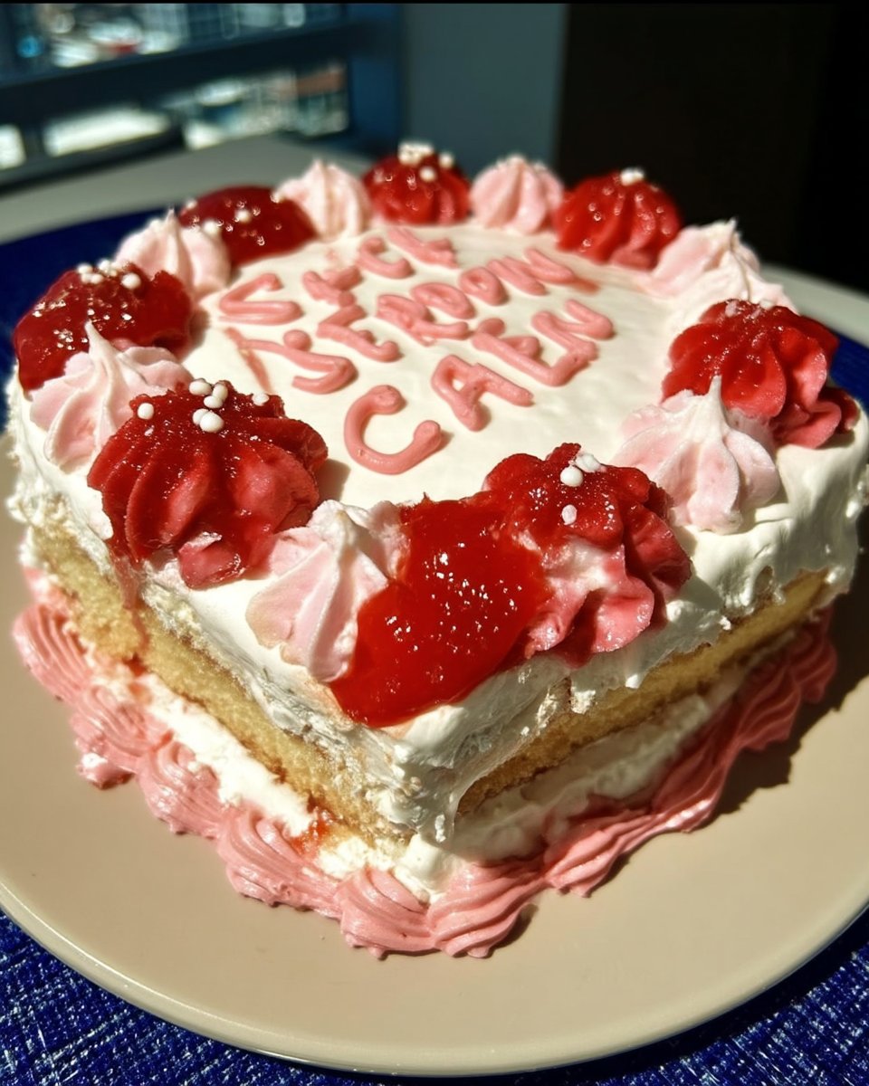 Slice of vintage marble cake on a simple white plate