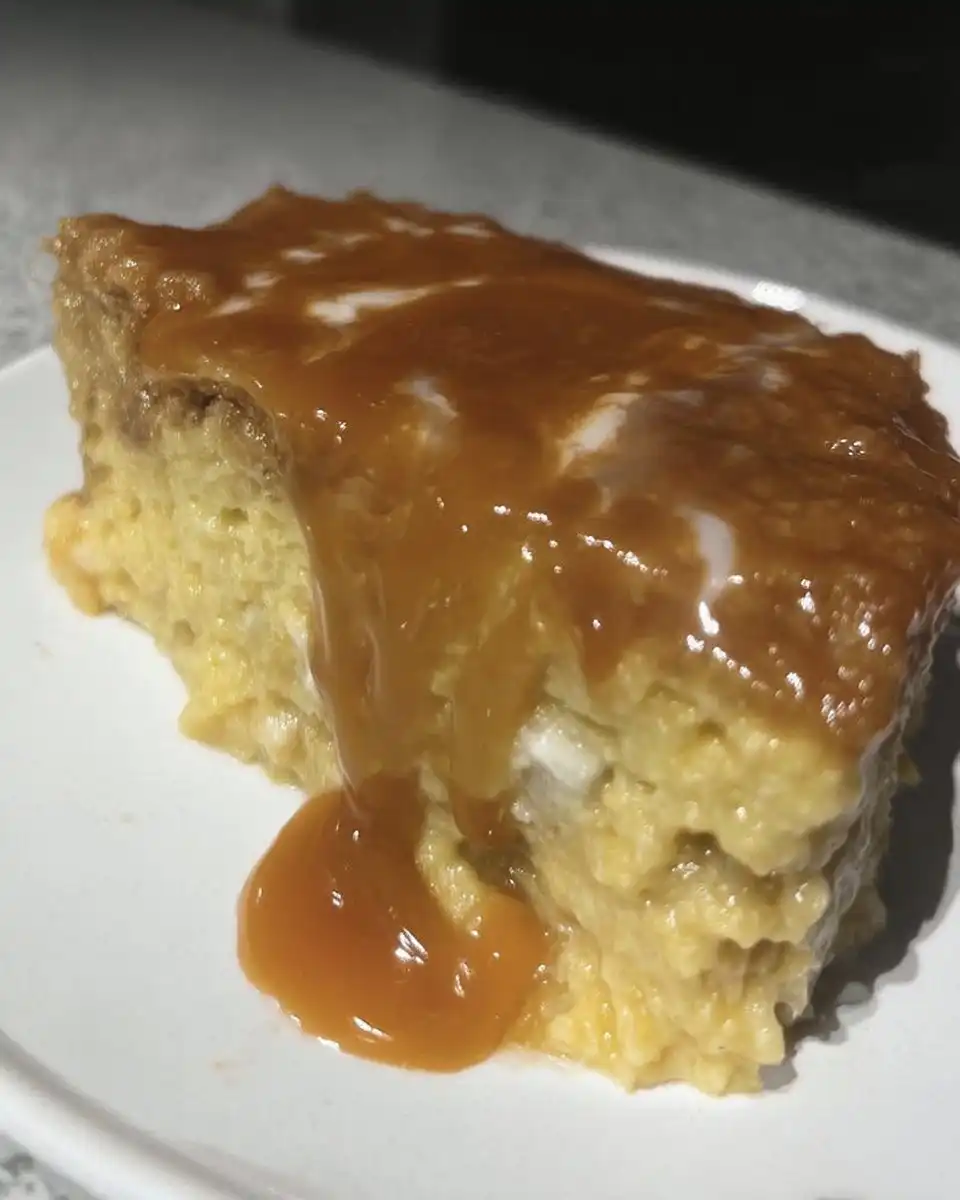 Yellow cake mix instant banana pudding and milk on a counter