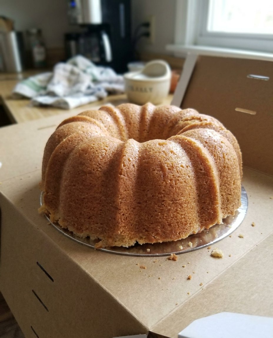 Basic ingredients like butter brown sugar eggs and flour on a wooden counter