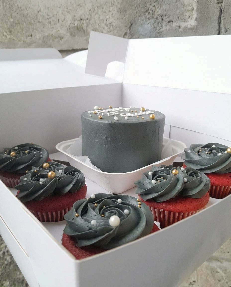 Ingredients for bento cake including butter, sugar, and simple syrup