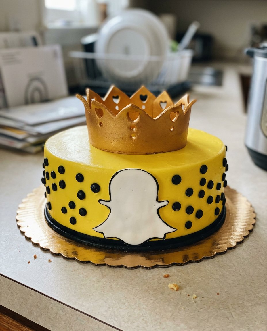 A perfectly frosted and stacked layer cake on a stand