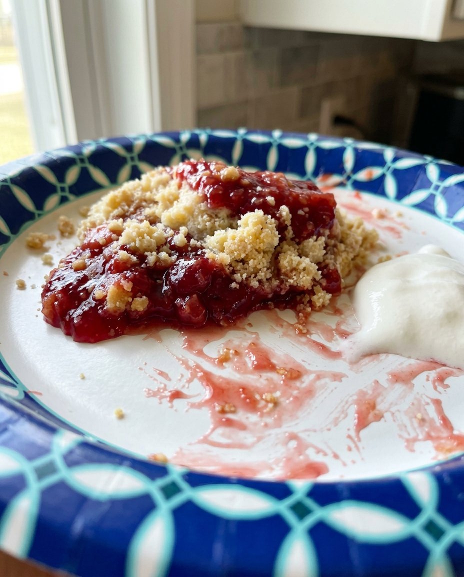 Cherry Dump Cake 12 Ingredients for cherry dump cake including cake mix cherry filling pineapple and pecans