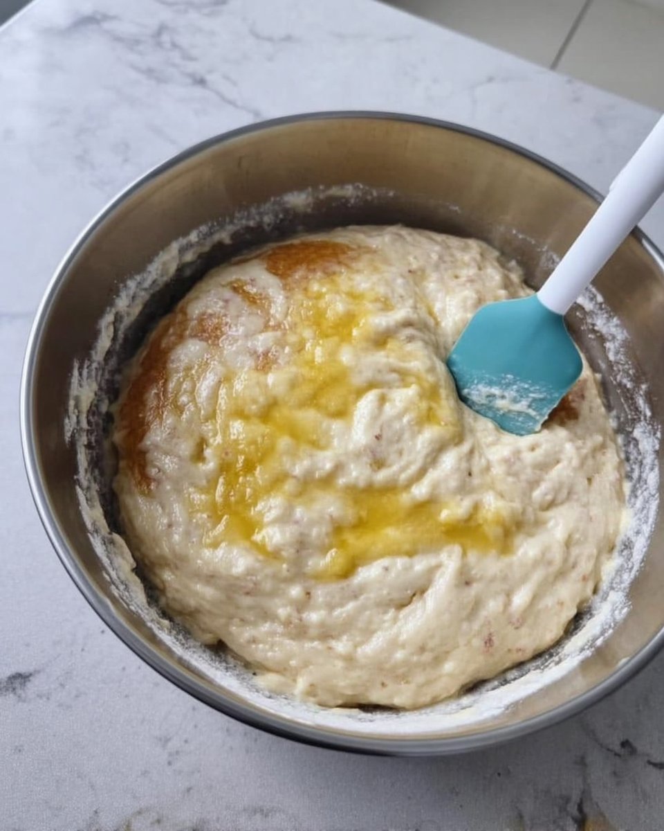 Ingredients for cinnamon roll cake including yellow cake mix milk and cinnamon