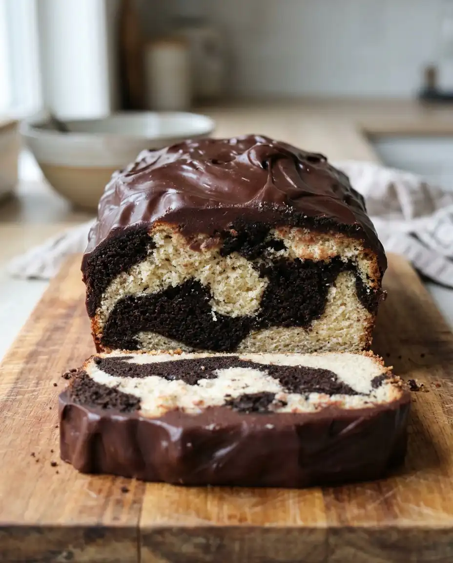 Hand piping black buttercream spots onto a white cake