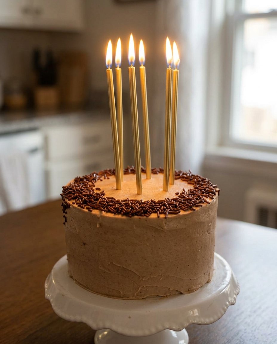 An electric mixer beating pale yellow butter and sugar in a clear glass bowl