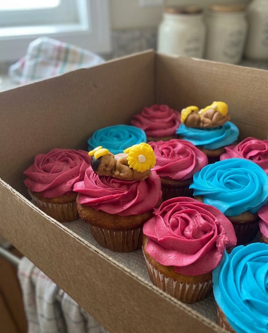 A collection of handmade chocolate cake toppers drying on waxed paper squares