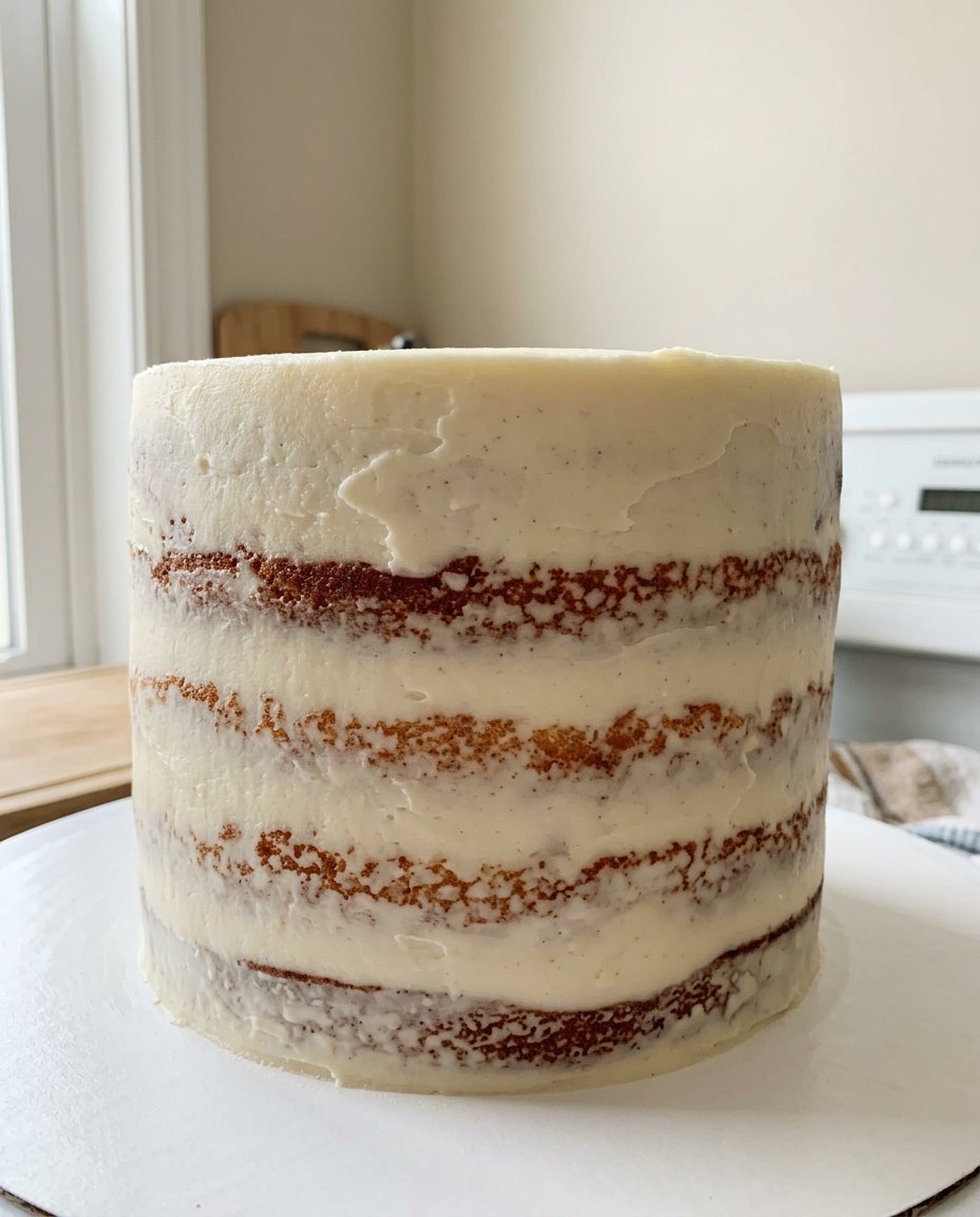 Three simple ingredients eggs sugar and flour for a nude cake