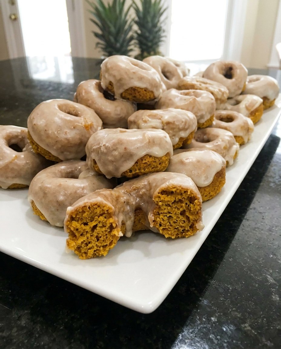 White sugar glaze being poured over the top of a chocolate bundt cake