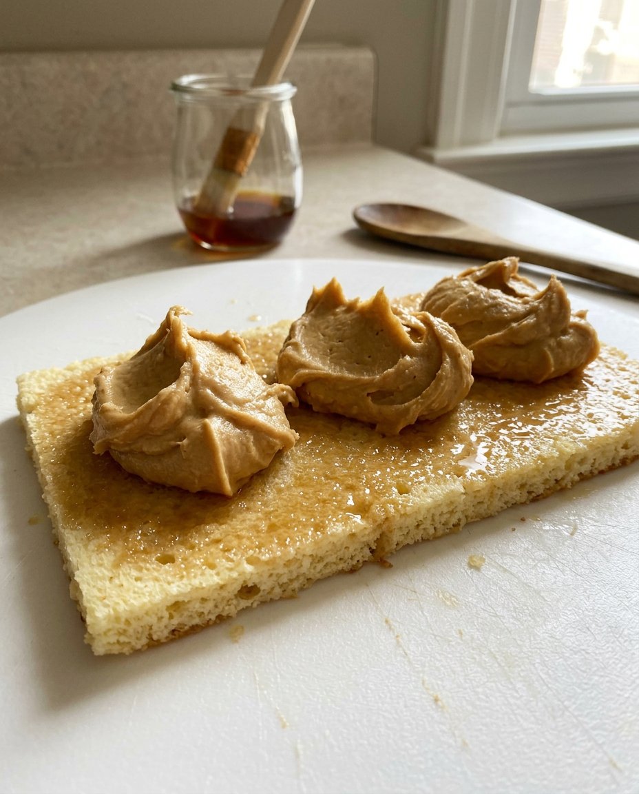 A flat lay of almond powder, dark chocolate, eggs, and coffee extract on a kitchen counter