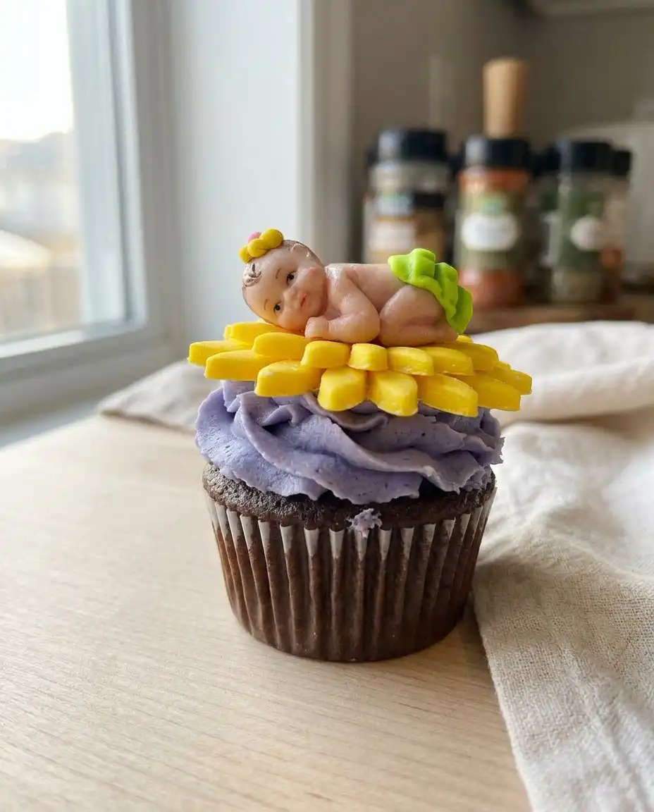 A hand piping melted chocolate over a paper template to make a cake topper