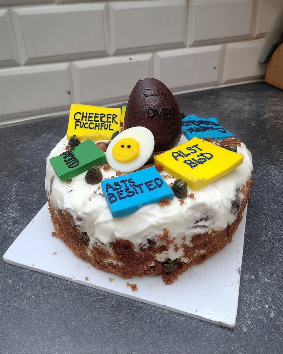 A slice of sprinkle cake served on a simple plate with a fork