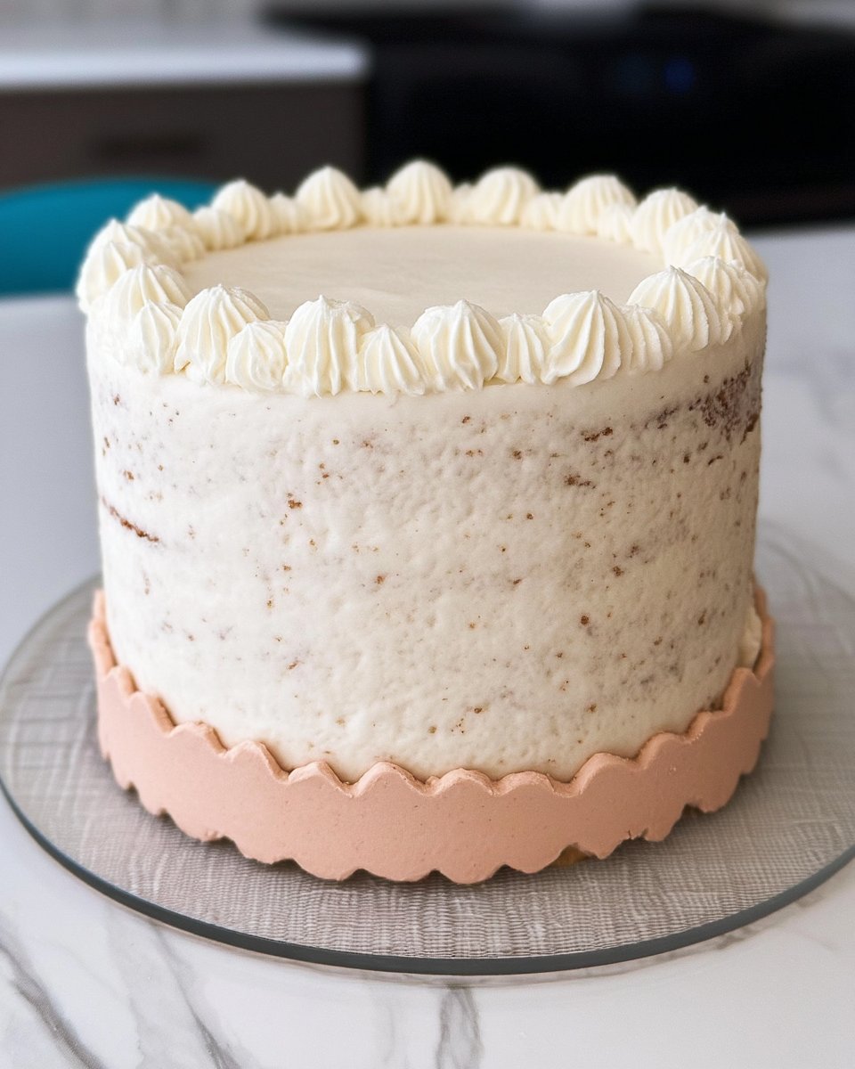 Bowls of vanilla cake batter tinted pink orange and yellow alongside buttercream and sprinkles.