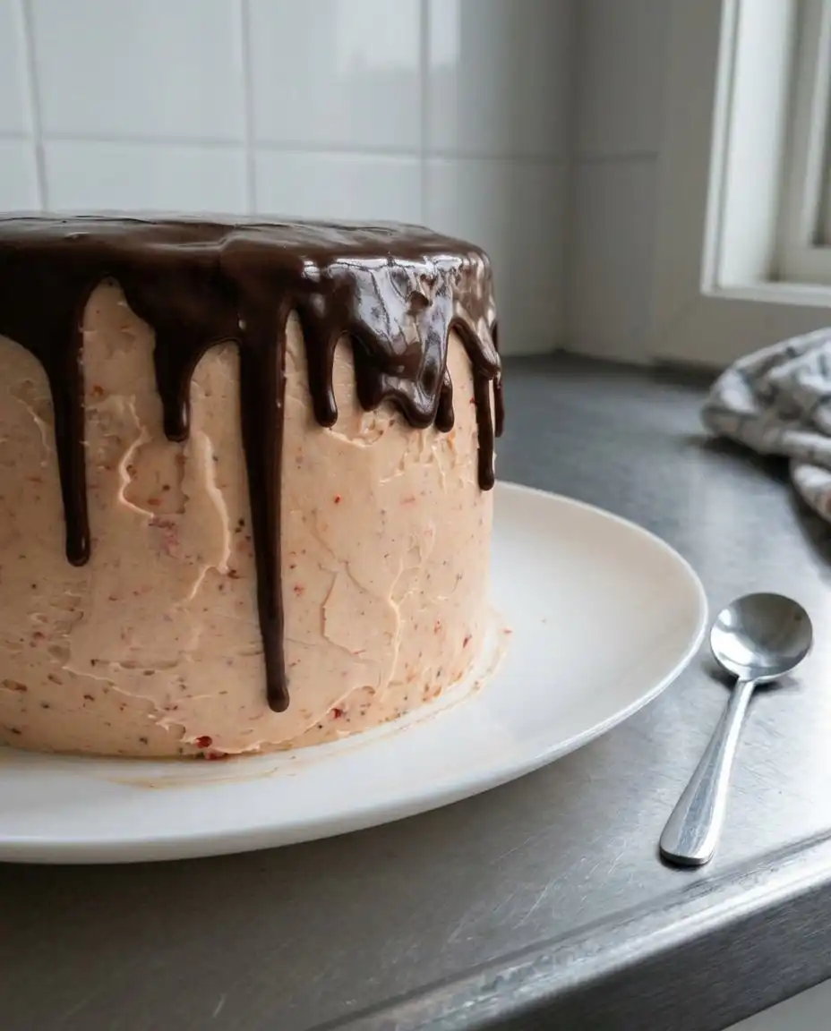 Pantry staples including cake mix eggs and strawberries for baking