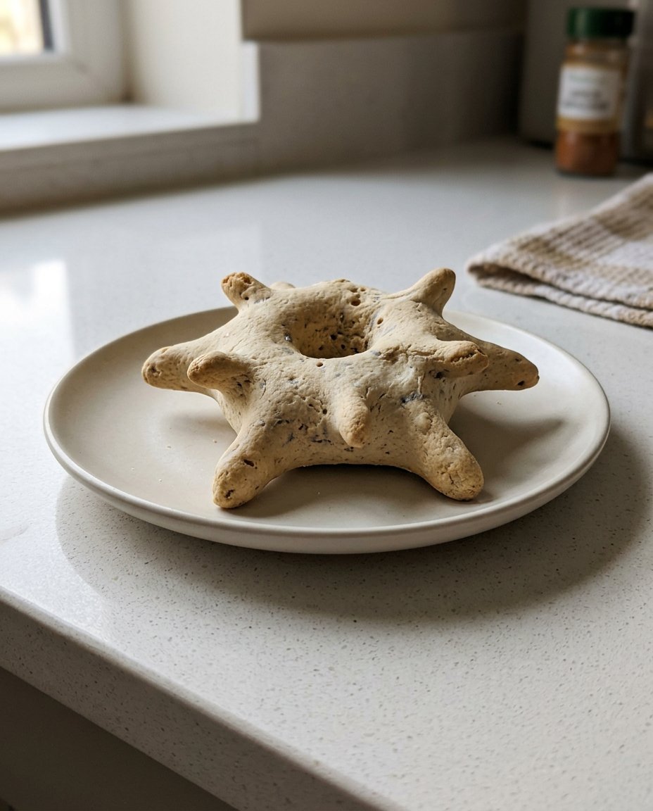 Baking ingredients like black cocoa and buttermilk on a kitchen counter