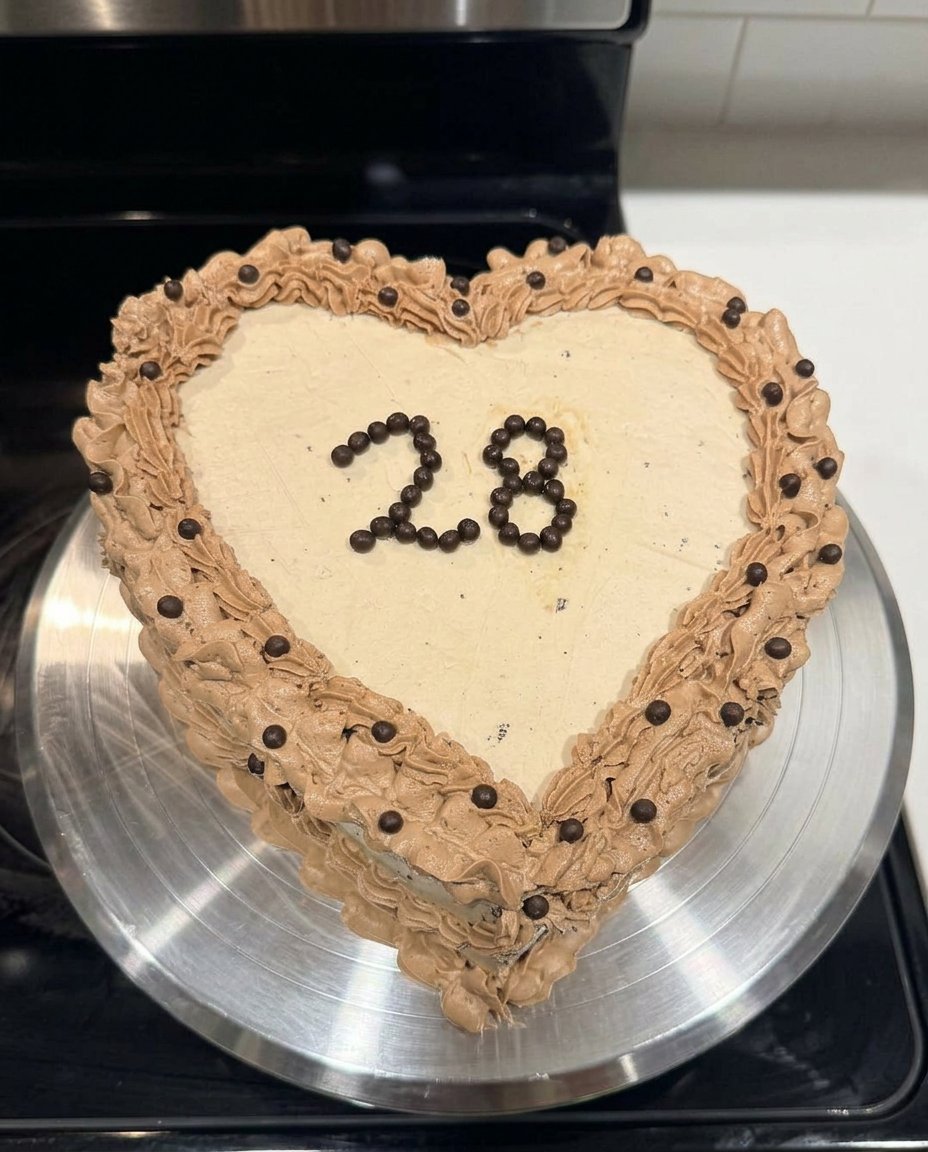 Home - Cake Savor - Savor the Simple 5 A beautifully frosted pink Cake Heart on a white platter.