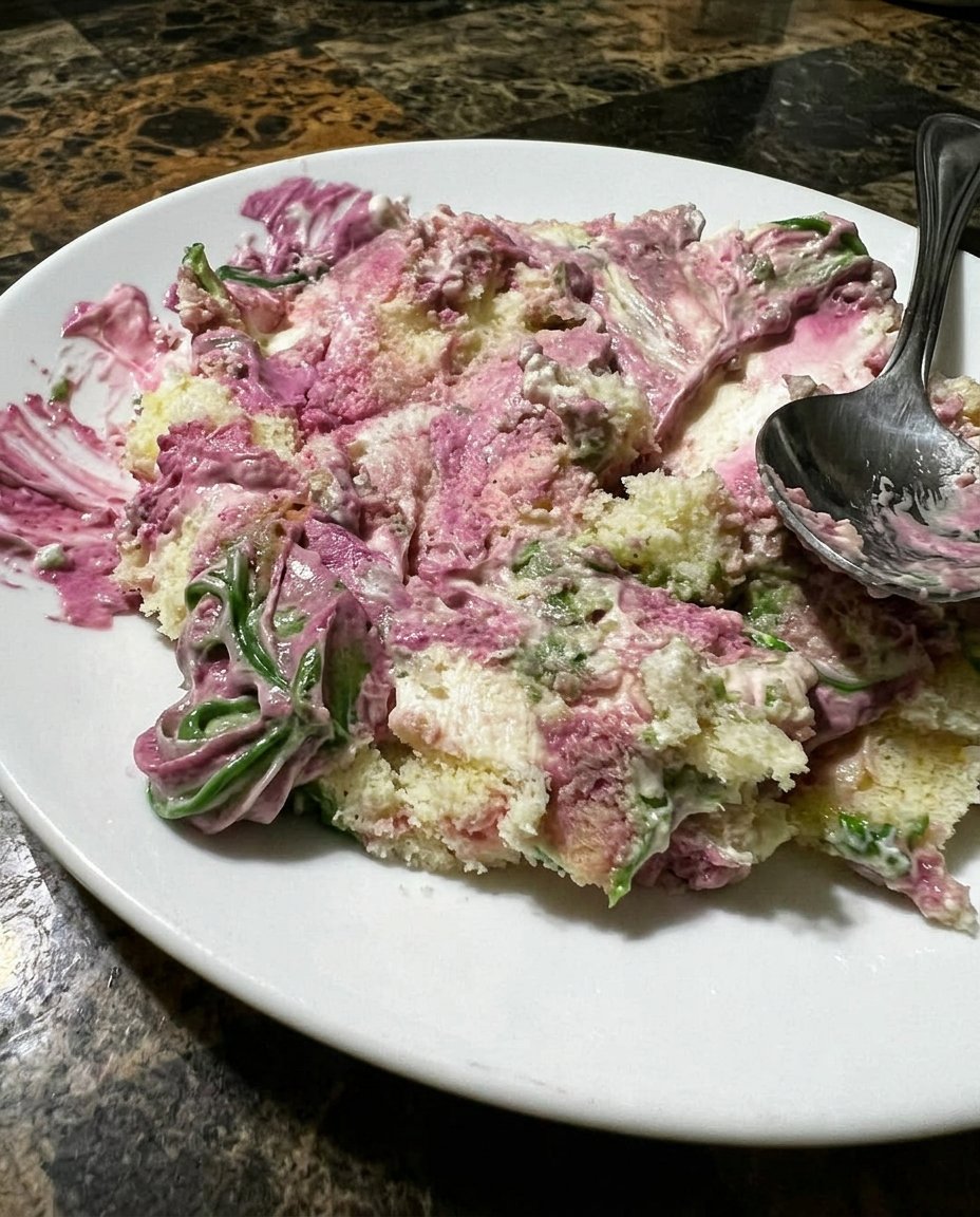 Close up of a hand piping a tulip petal onto a flower nail with ivory icing