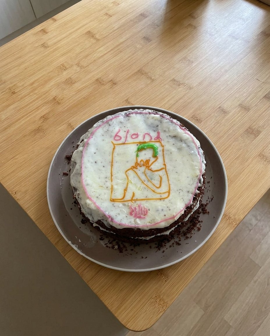 Home - Cake Savor - Savor the Simple 6 A beautiful homemade Frank Ocean Cake with blue ocean jelly and sandy graham cracker crumbs.