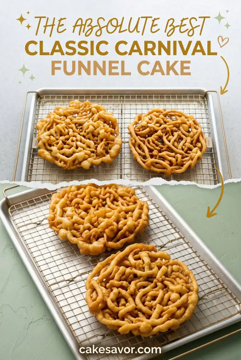 Homemade Classic Carnival Funnel Cake: Follow This Easy Funnel Cake Recipe for Perfect Results Now!
