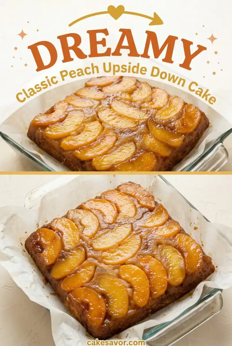 Classic Peach Upside Down Cake 17 Classic Peach Upside Down Cake: Easy Recipe for the Best Homemade Peach Upside Down Cake Ever Today