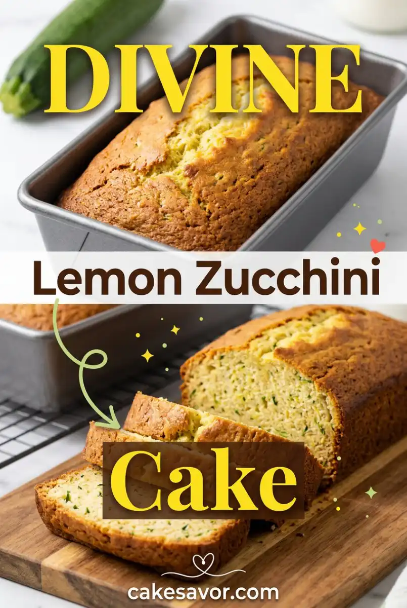 Try This Lemon Zucchini Cake: A Refreshing and Moist Zucchini Cake Recipe for Every Home Baker!