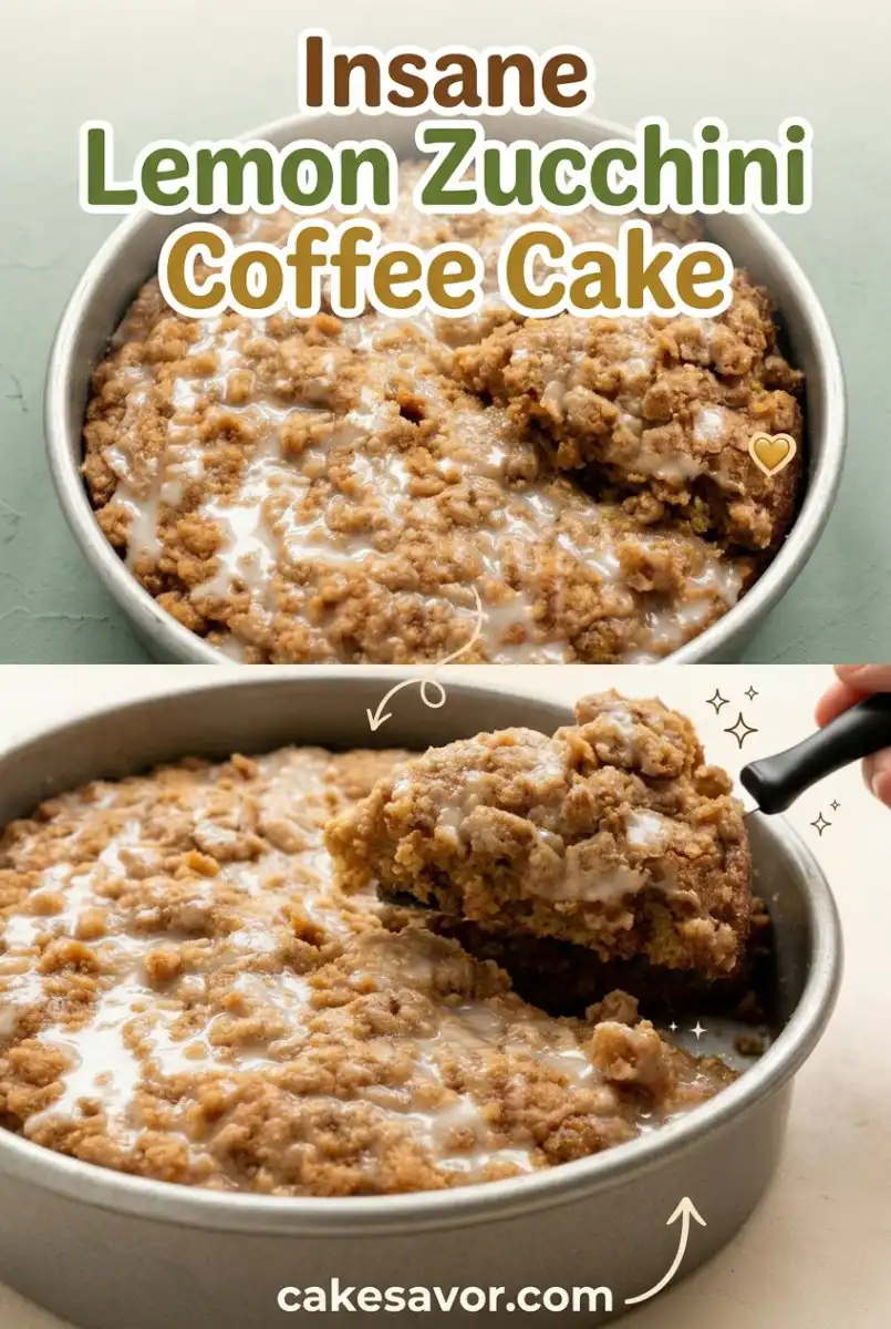 Best Lemon Zucchini Coffee Cake Recipe: A Moist Lemon Zucchini Cake and Easy Zucchini Coffee Cake