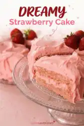 Best Strawberry Cake: Layer Cake, Strawberry Layer Cake, 3 Layer Cake, 2 Layer Cake Birthday Design