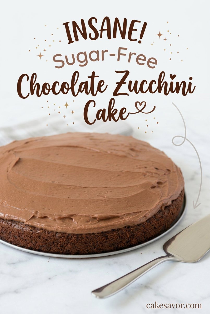 Sugar-Free Chocolate Zucchini Cake 17 The Best Sugar-Free Chocolate Zucchini Cake: A Moist Chocolate Zucchini Cake Recipe You Will Love!