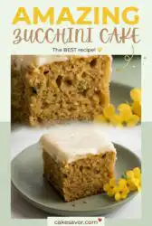 Easy Zucchini Cake Recipe: Chocolate Zucchini Cake with Cream Cheese Frosting or Lemon Zucchini Cake