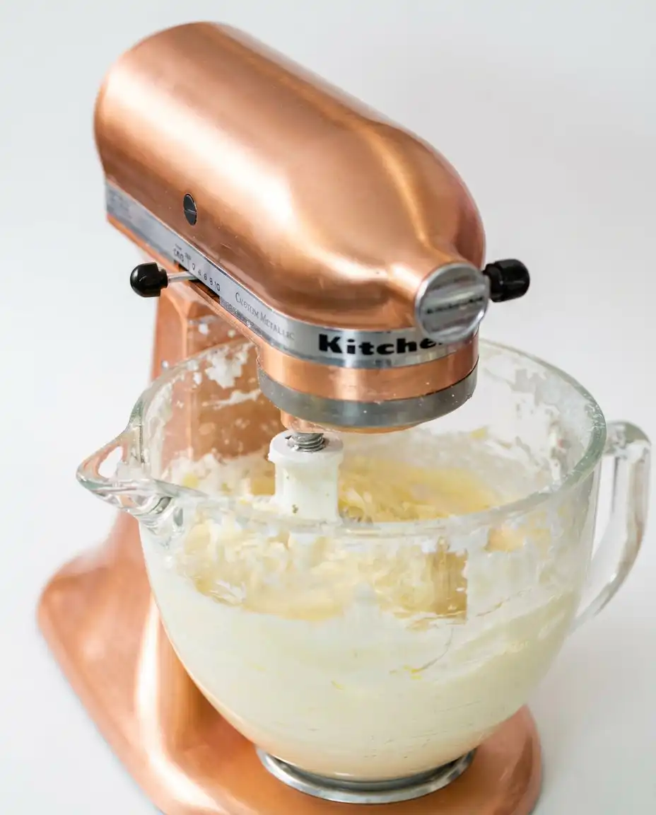 Two-Layer Smash Cake 15 Two small 6 inch cake pans filled with batter for a Two-Layer Smash Cake.