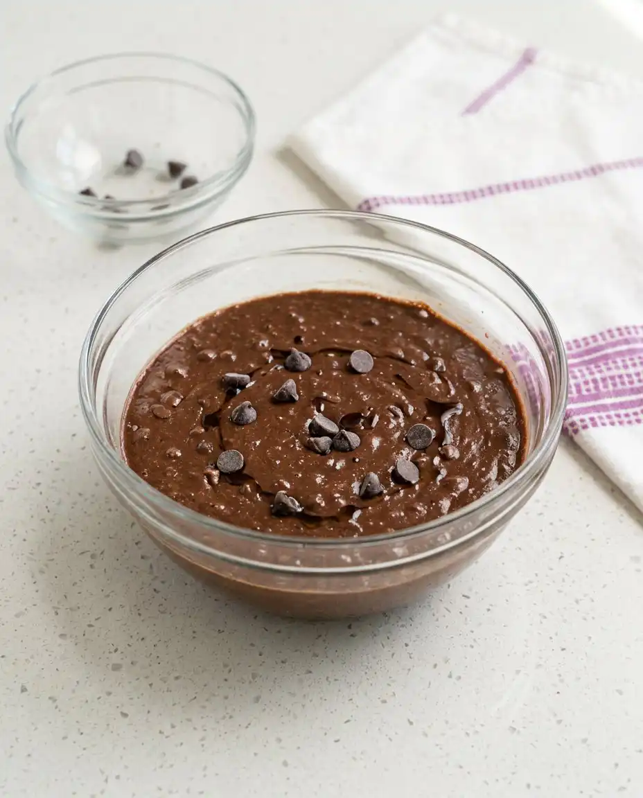 Fresh zucchini and a bowl of chocolate chips for the cake recipe.