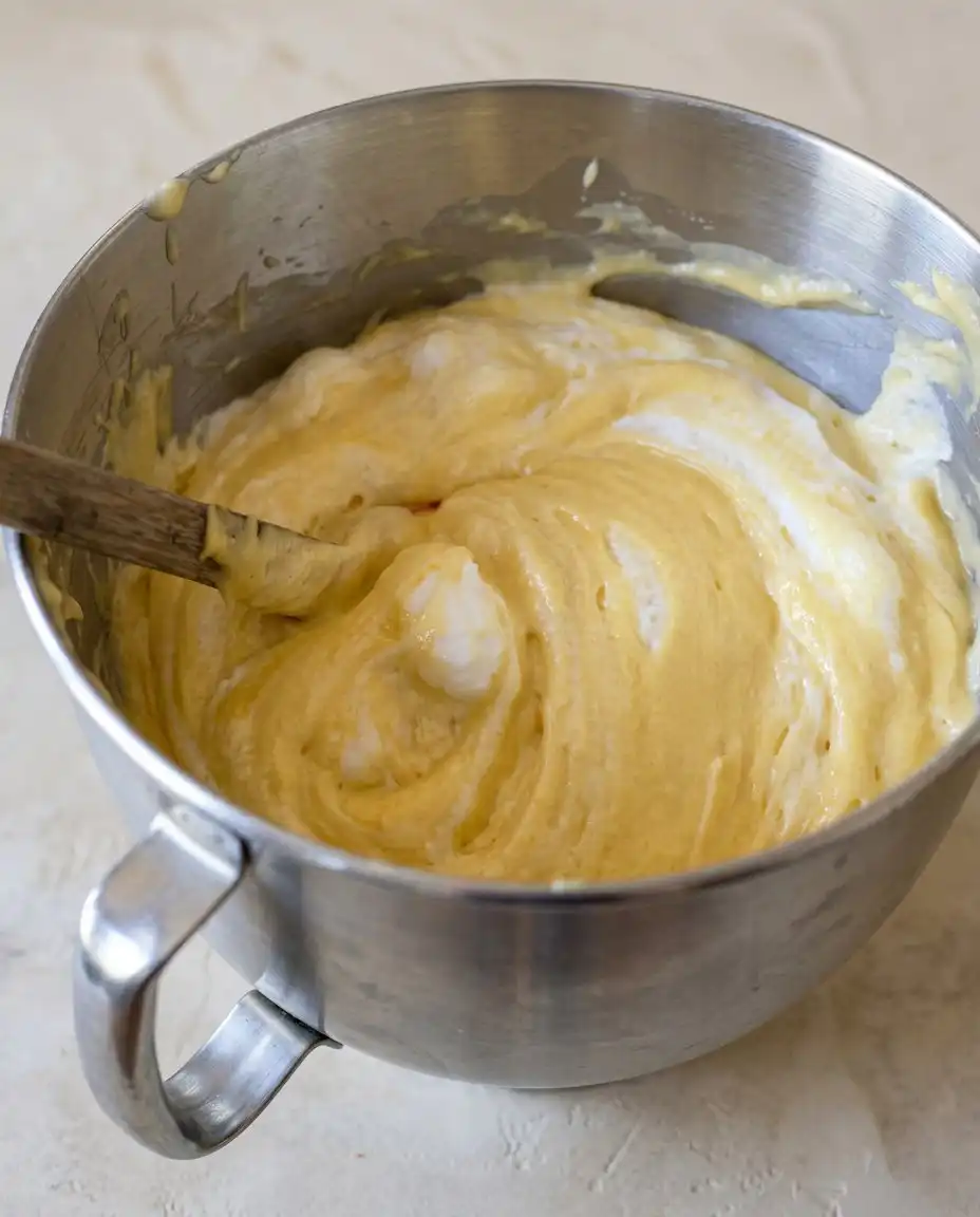 Ingredients for Classic Two-Layer Yellow Cake with Chocolate Frosting including buttermilk and cocoa.