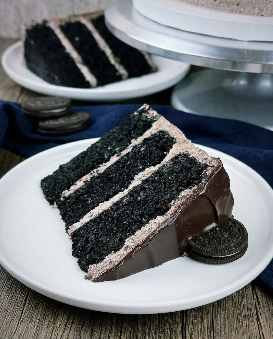 Fluffy oreo buttercream frosting being mixed in a bowl