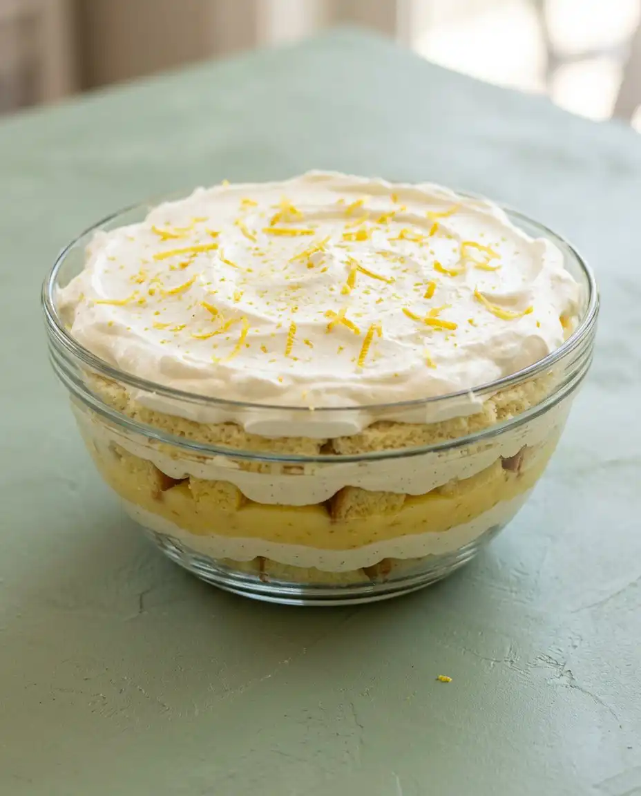 Bowls of flour sugar lemons and fresh blackberries for making a Blackberry Lemon Cake.