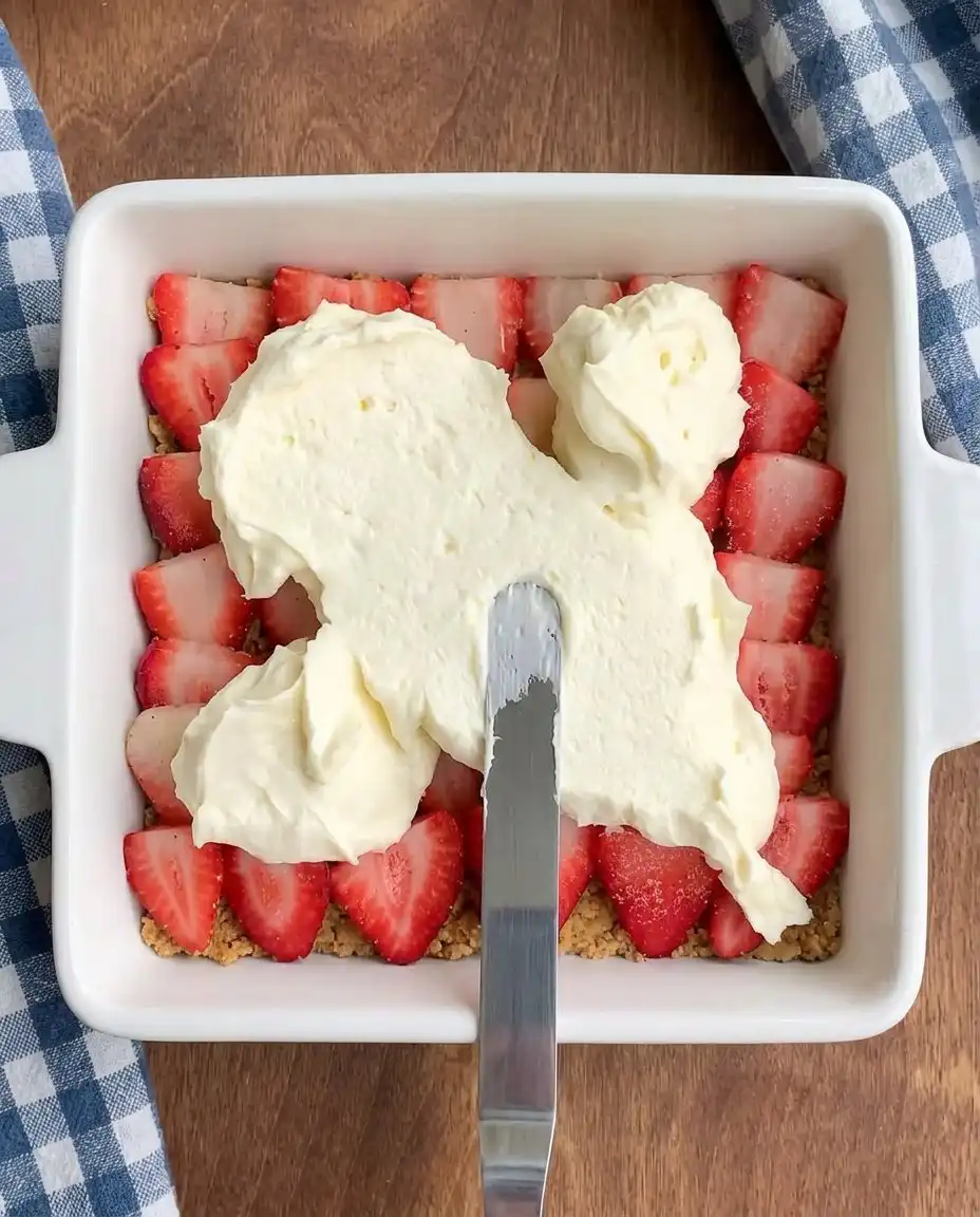 Whipping heavy cream into stiff peaks in a metal bowl