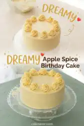 Cozy Apple Spice Birthday Cake: The Perfect Choice For Warm Autumn Cake Ideas