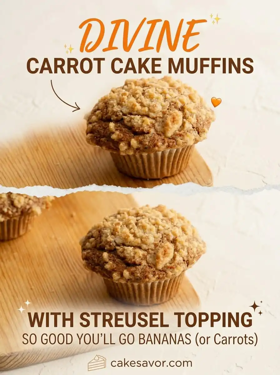 Best Carrot Cake Muffins with Streusel Topping: The Ultimate Carrot Cake Muffins Breakfast Treat