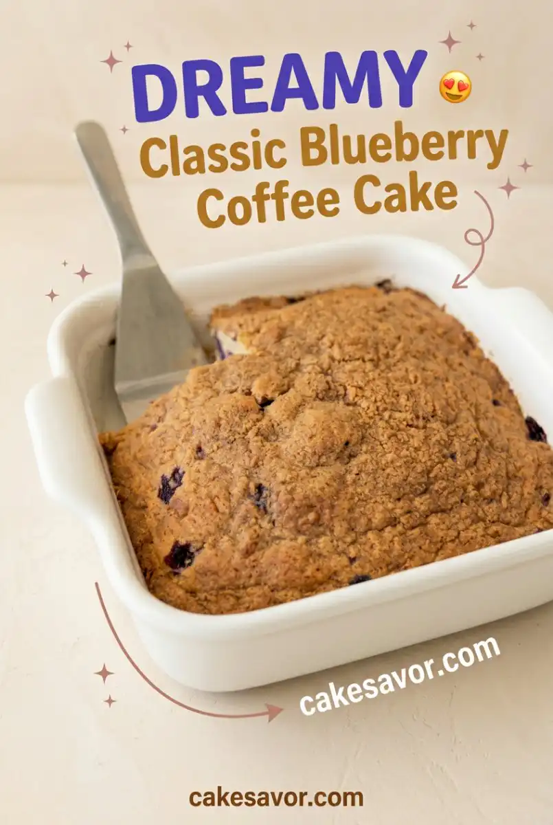 Easy Classic Blueberry Coffee Cake Recipe - The Ultimate Blueberry Coffee Cake Breakfast