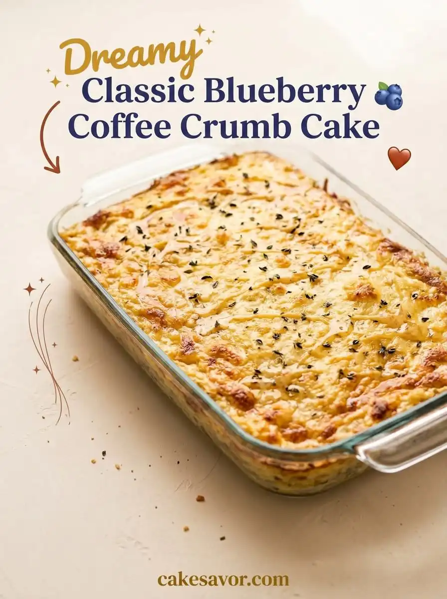 Classic Blueberry Coffee Crumb Cake: The Ultimate Blueberry Coffee Crumb Cake Recipe for You Now