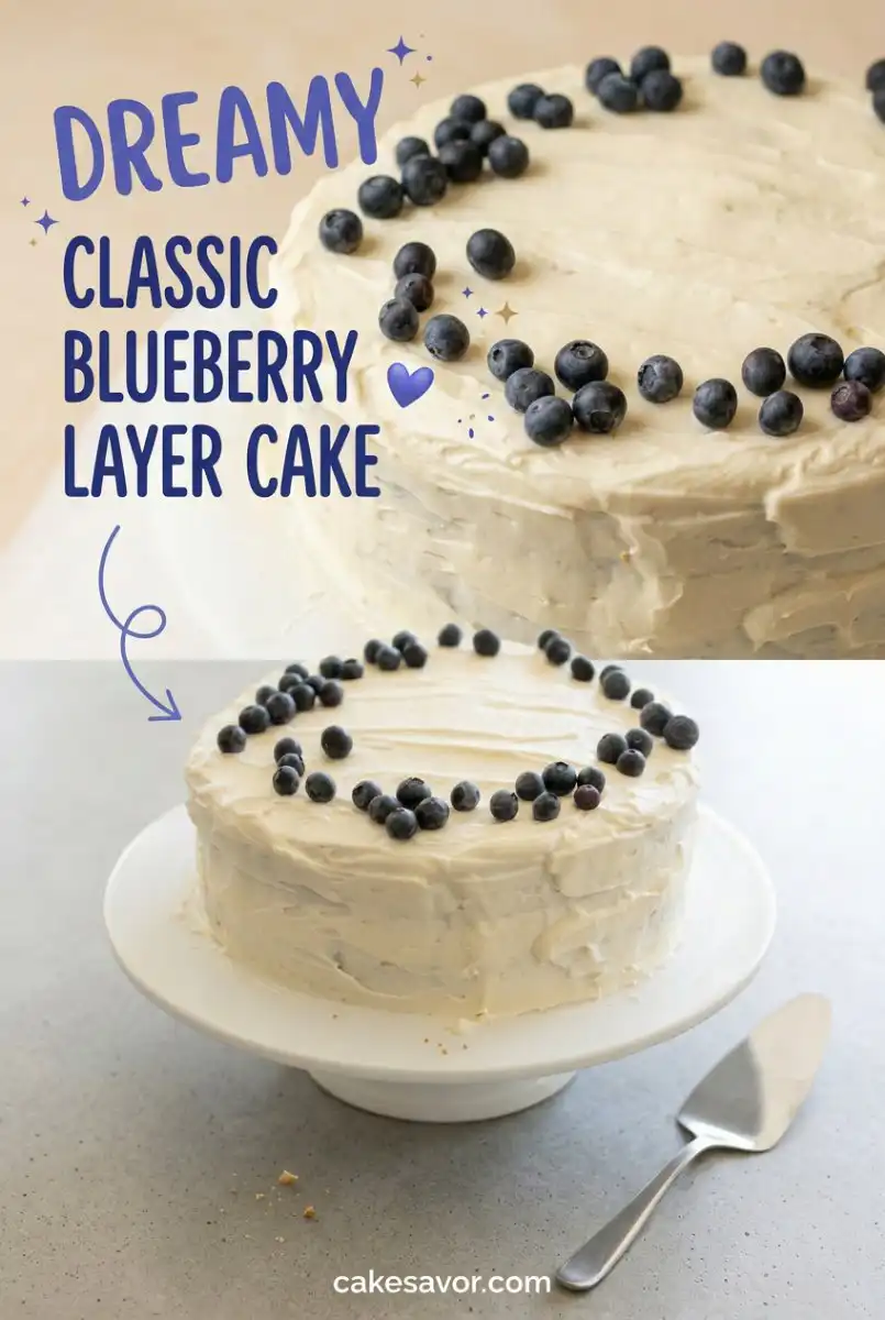 Ultimate Classic Blueberry Layer Cake Recipe - The Best Blueberry Cake for Any Celebration