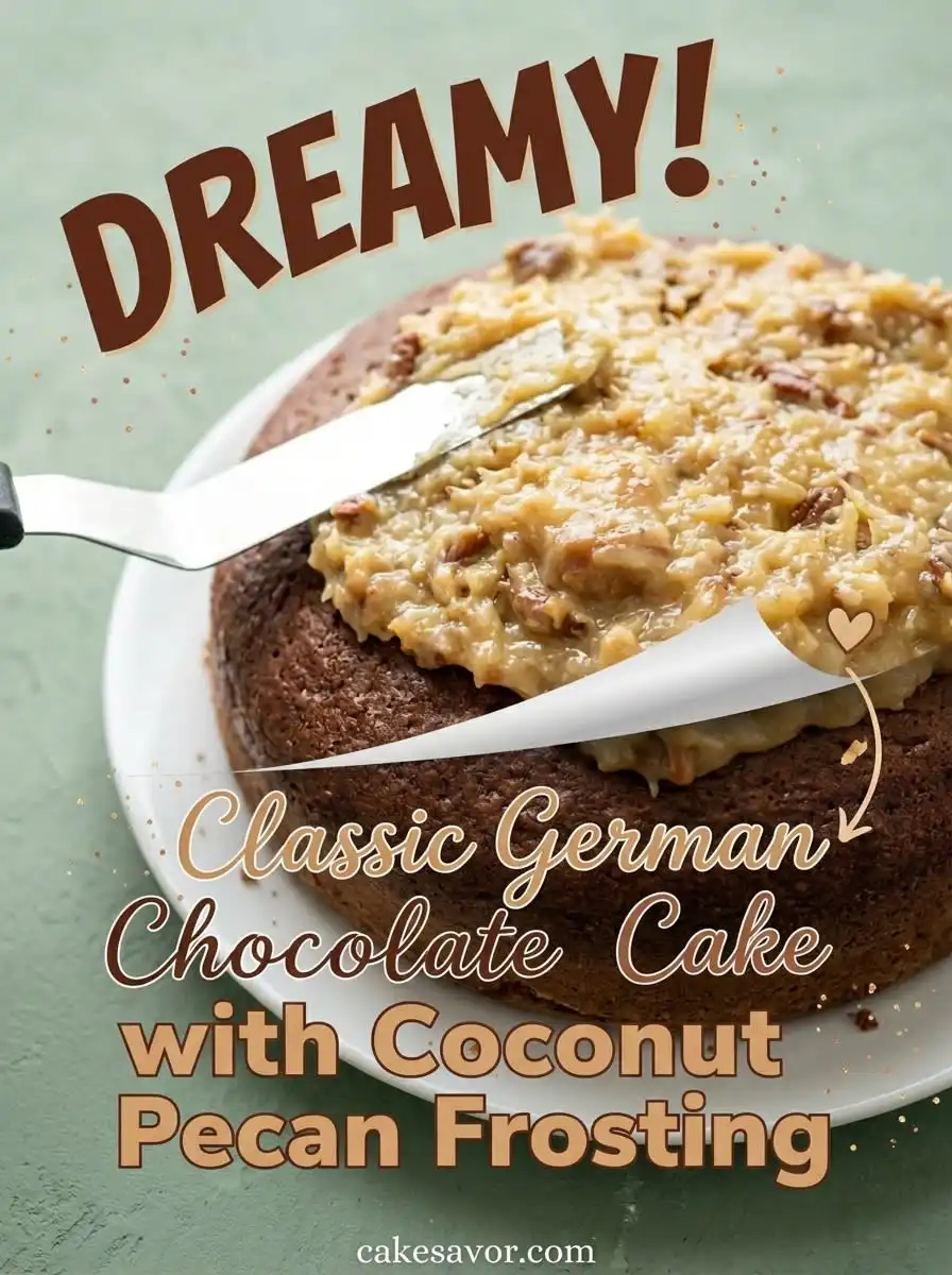 Classic German Chocolate Cake with Coconut Pecan Frosting: The Ultimate German Chocolate Cake Bake