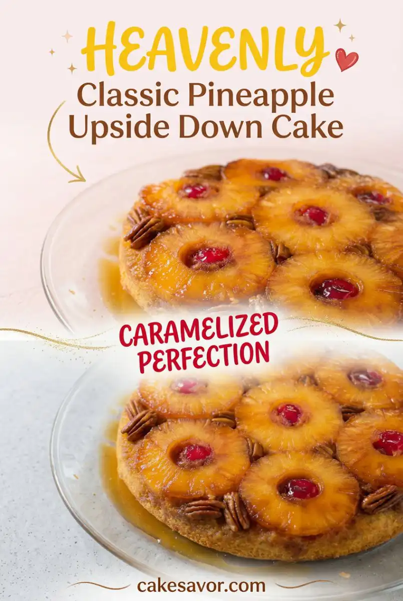 Classic Pineapple Upside Down Cake: Easy Pineapple Upside Down Cake Recipe
