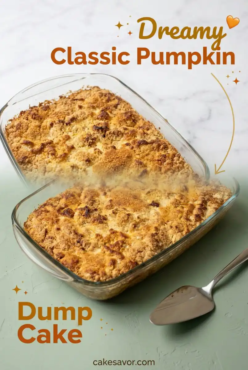 Classic Pumpkin Dump Cake: The Easiest Pumpkin Dump Cake Recipe Ever